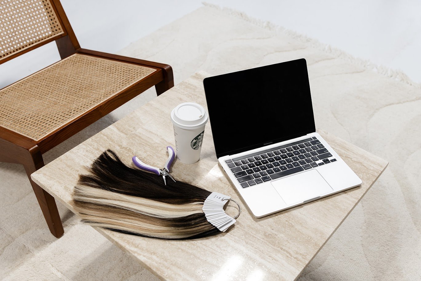 Online hair extension training